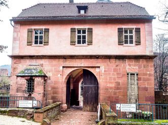 Schloss Heidelberg, Brückenhaus