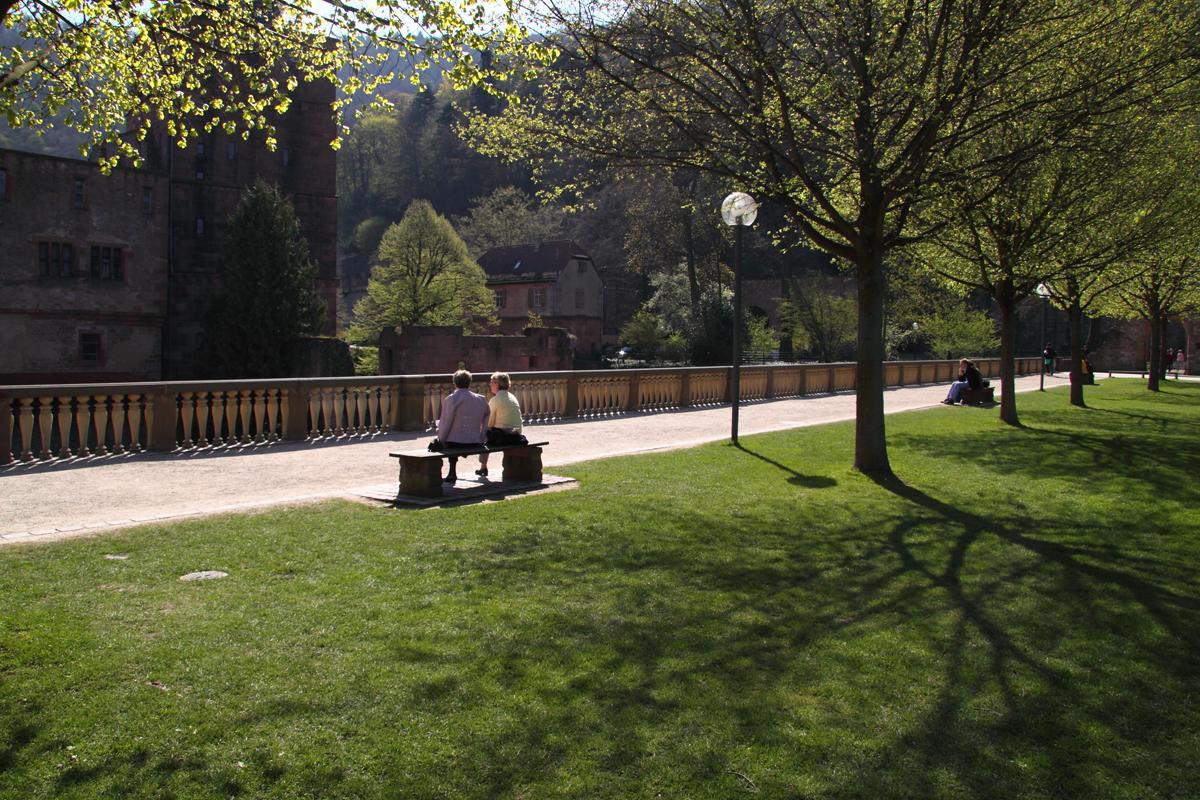 Stückgarten von Schloss Heidelberg