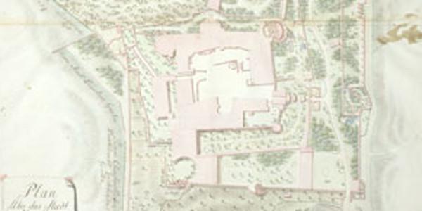 Plan von Johann Michael Zeyher für den Heidelberger Schlossgarten