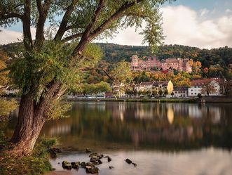 Außenansicht von Schloss Heidelberg
