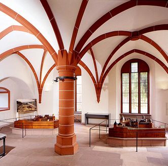 Model hall in the Ruprecht’s Wing at Heidelberg Castle 