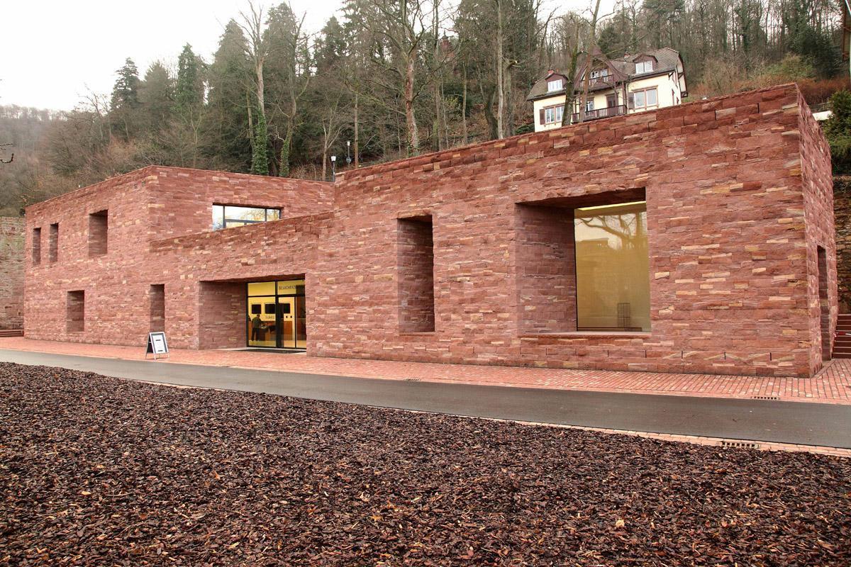 Das Besucherzentrum von Schloss Heidelberg