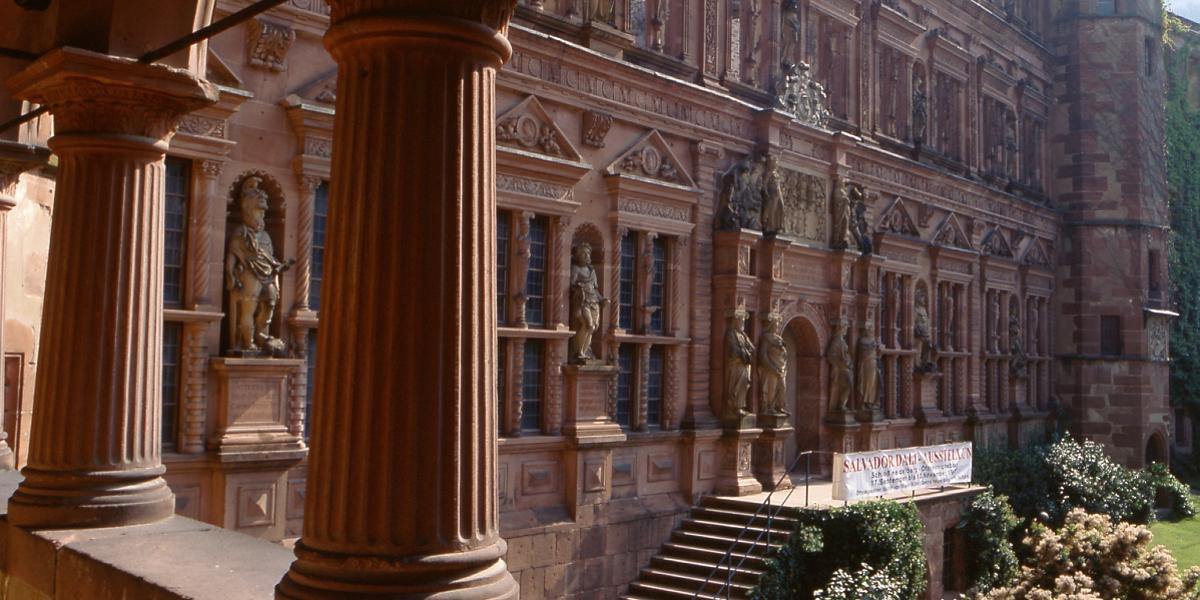 Der Ottheinrichsbau von Schloss Heidelberg