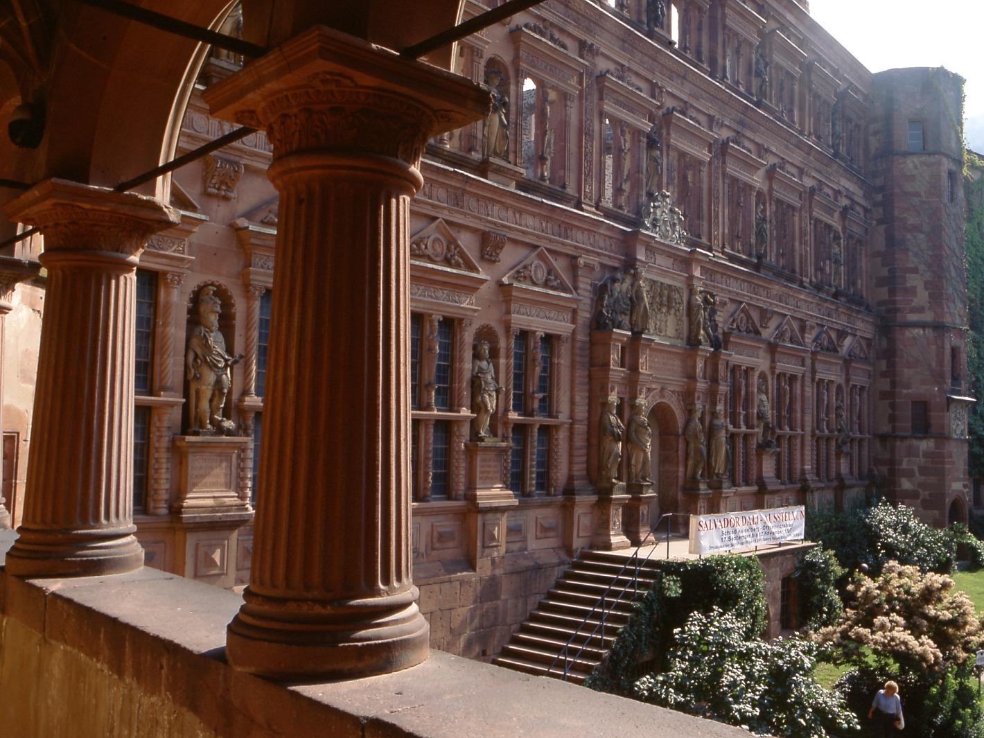 Der Ottheinrichsbau von Schloss Heidelberg