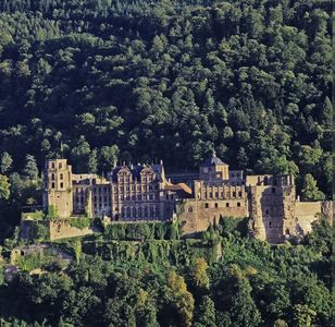 Die Anlage von Schloss Heidelberg