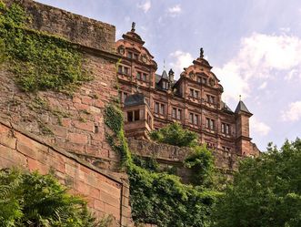 Schloss Heidelberg, Aussen