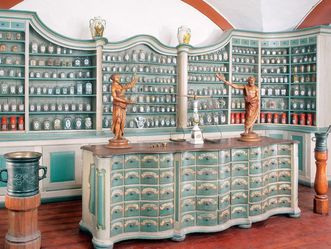 Monastic Pharmacy, Schwarzach, approx. 1730