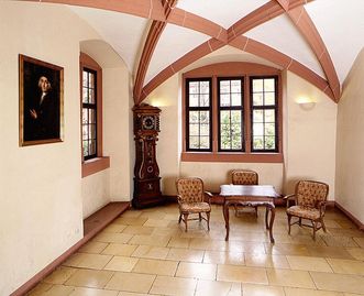 Former room of Count Charles de Graimberg in the Friedrich’s Wing at Heidelberg Castle