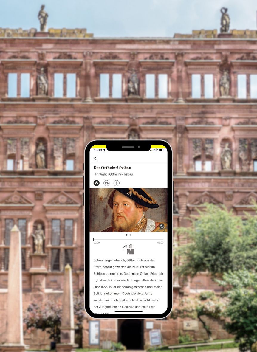 Schloss Heidelberg, Beispiel Highlight Station