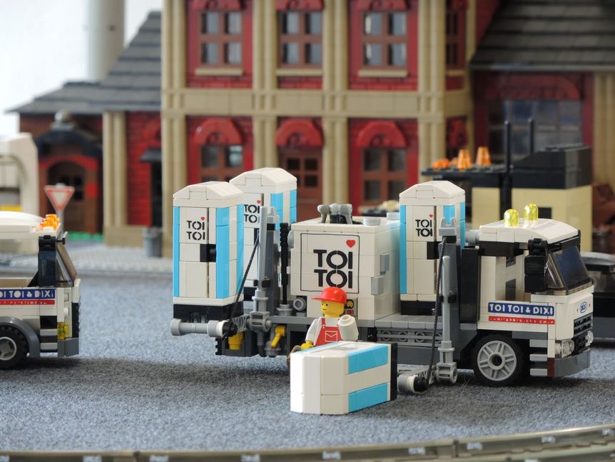 Schloss Heidelberg, Ausstellung "Faszination LEGO®", Klötzingen
