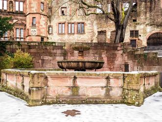 Schloss Heidelberg, Springbrunnen