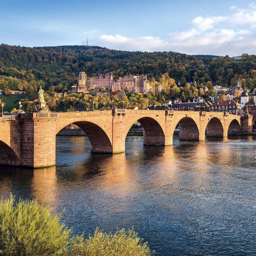 Ansicht von Schloss Heidelberg