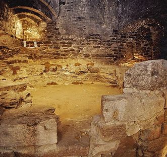 Heidelberg Castle. Oven in the bakehouse