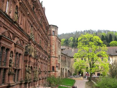 Schloss Heidelberg, Ottheinrichbau; Foto: Staatliche Schlösser und Gärten Baden-Württemberg, Julia Haseloff
