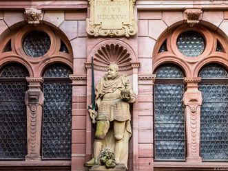 Schloss Heidelberg, Statue Friedrich III.