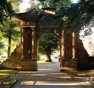 Das Elisabethentor im Schloss Heiderlberg