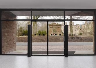 Visitor center exit at Heidelberg Castle