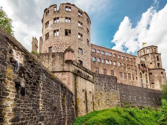 Schloss Heidelberg, Außenansicht