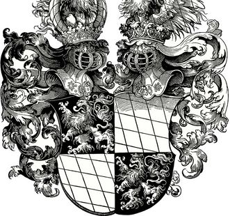 Coat of arms of Duke Ottheinrich and Duke Philipp of Bavaria