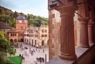 Heidelberg Palace, The palace courtyard; l'image: Staatliche Schlösser und Gärten Baden-Württemberg, Günther Bayerl