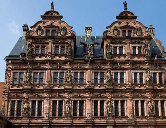 Château de Heidelberg, Vue de l'Château