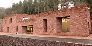 Visitor center at Heidelberg Palace.