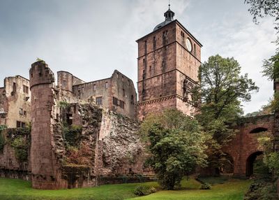 Schloss Heidelberg, Außenaufnahme