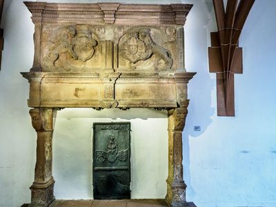 Schloss Heidelberg, Kamin Ruprechtsbau