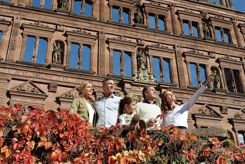 Schloss Heidelberg, Besucher 