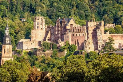 Schloss Heidelberg, Aussen