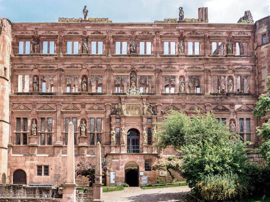Schloss Heidelberg, Außen, Ottheinrichsbau