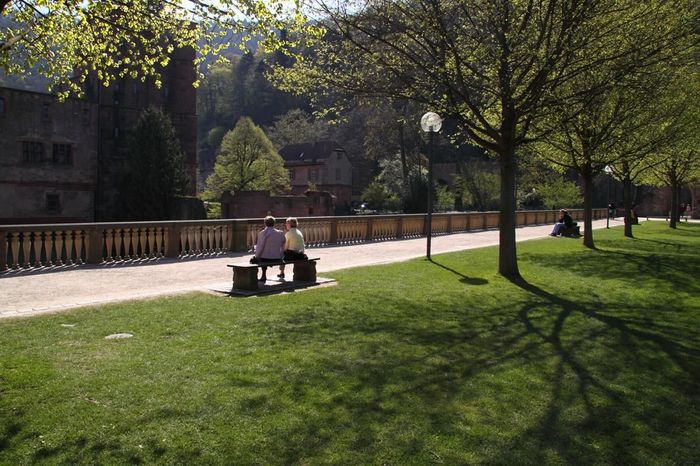 Stückgarten von Schloss Heidelberg