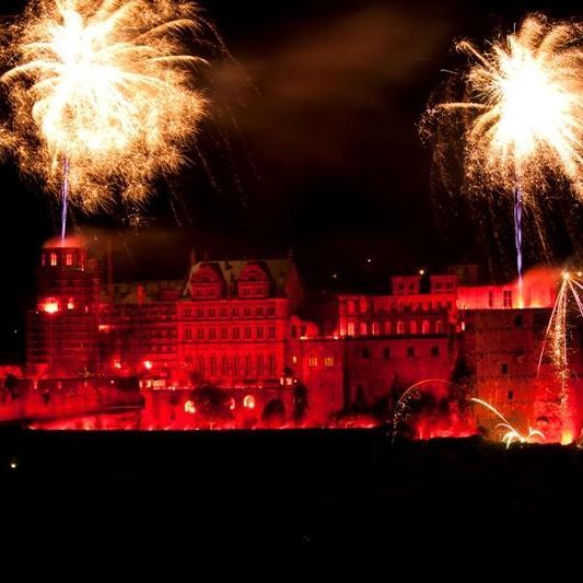 Schloss Heidelberg, Event, Schlossbeleuchtung und Feuerwerk