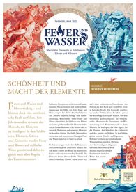 Schloss Heidelberg, Kurzführer zum Themenjahr 2023 – Feuer und Wasser