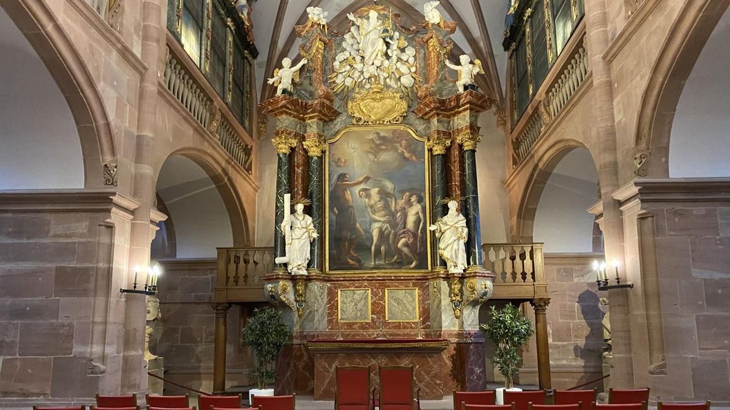 Schloss Heidelberg, Schlosskapelle, Altar