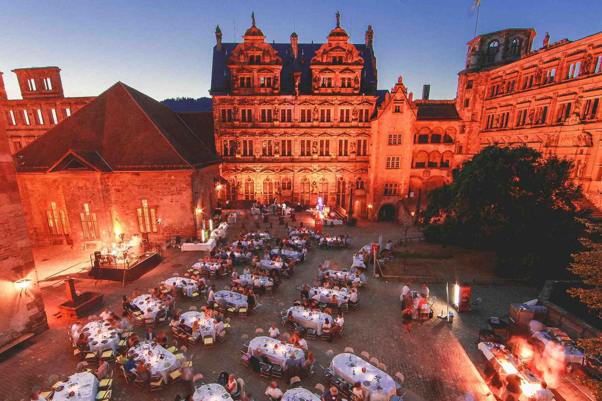Schloss Heidelberg, Open Air Restaurant