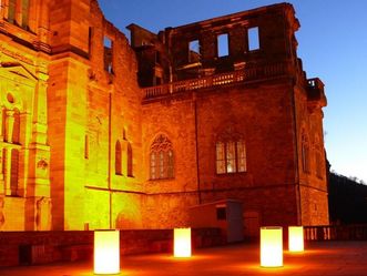 Schloss Heidelberg, Event, Schlossbeleuchtung