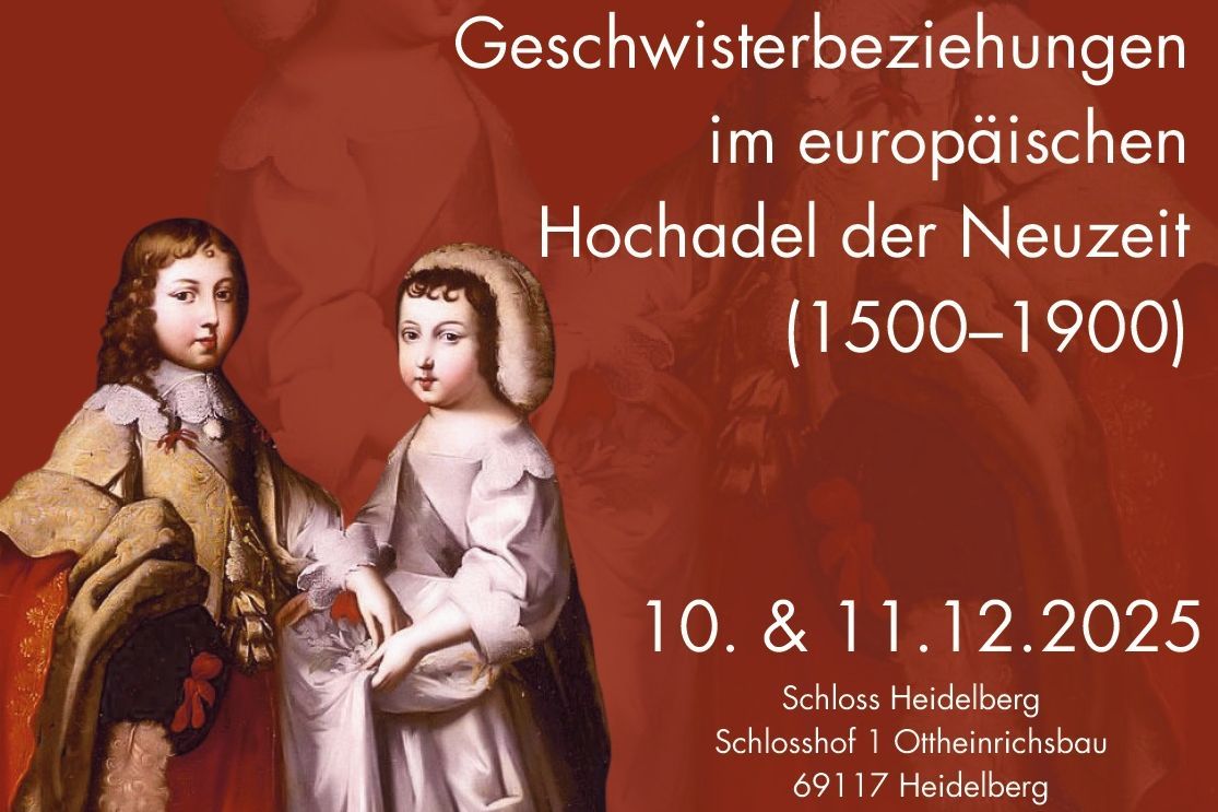 Schloss Heidelberg, Event, Tagung Geschwisterbeziehungen