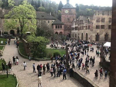 Schloss Heidelberg, Event Frühlingserwachen; Foto: Staatliche Schlösser und Gärten Baden-Württemberg, Petra Schaffrodt
