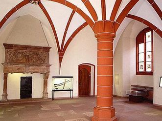 Interior of Knights' Hall in the Ruprecht’s Wing at Heidelberg Castle