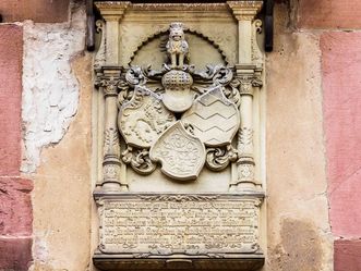 Schloss Heidelberg, Wappentafel Ruprechtsbau