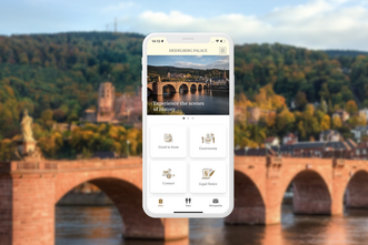 Heidelberg Castle, Monument BW App start page