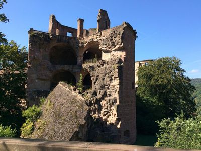 Schloss Heidelberg, Gesprengter Turm
