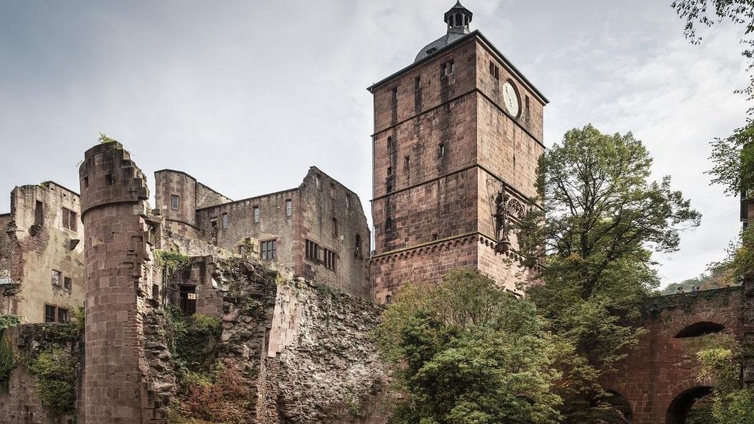 Schloss Heidelberg, Gesprengter Turm