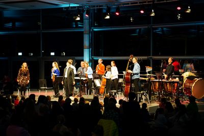 Schloss Heidelberg, SAP Sinfonieorchester auf der Bühne